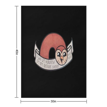 GOOD OWL Perfect Gift  Owl House Gift for Fans Throw Blanket