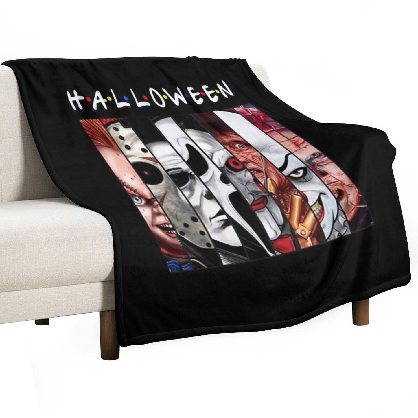 This Is My Scary Halloween Costume Throw Blanket
