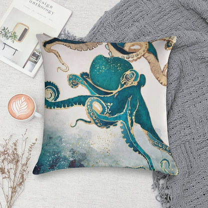 Underwater Dream V Soft Ultra-Soft Texture Throw Pillow
