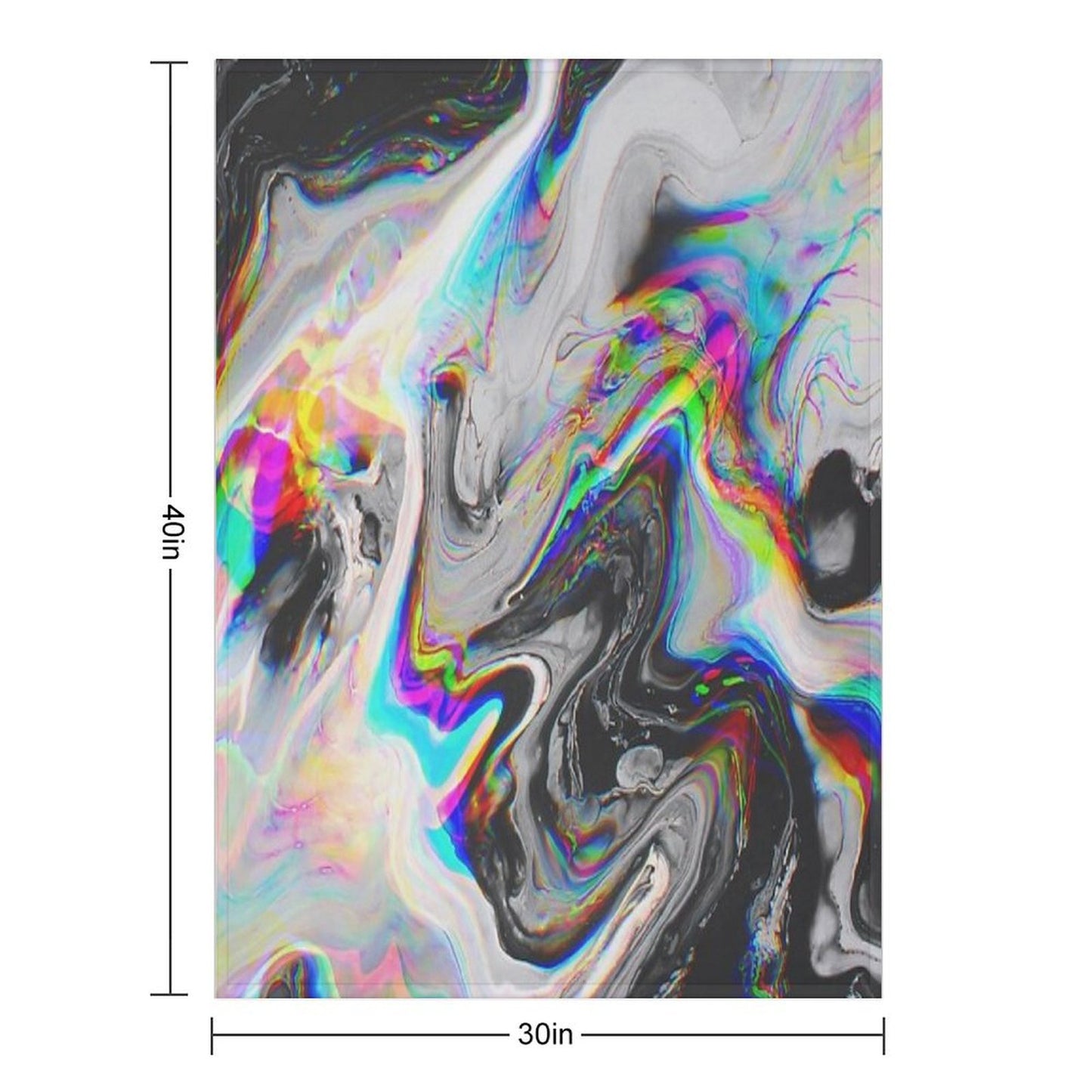 CONFUSION IN HER EYES THAT SAYS IT ALL Throw Blanket