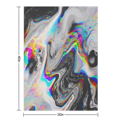 CONFUSION IN HER EYES THAT SAYS IT ALL Throw Blanket