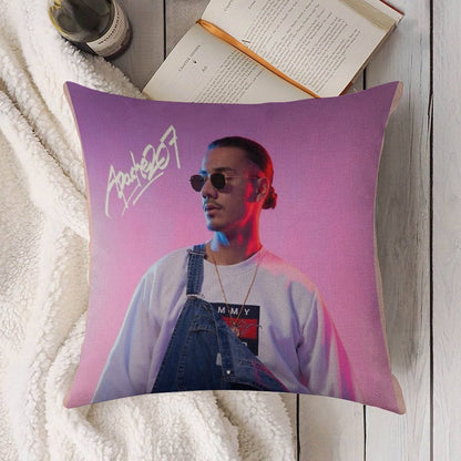 Apache Linen Throw Pillow Cover