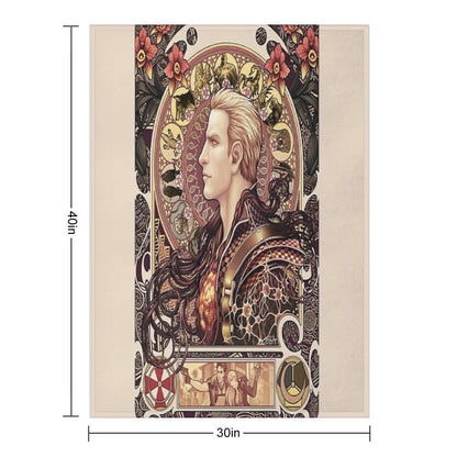 Biohazard Zodiac Throw Blanket