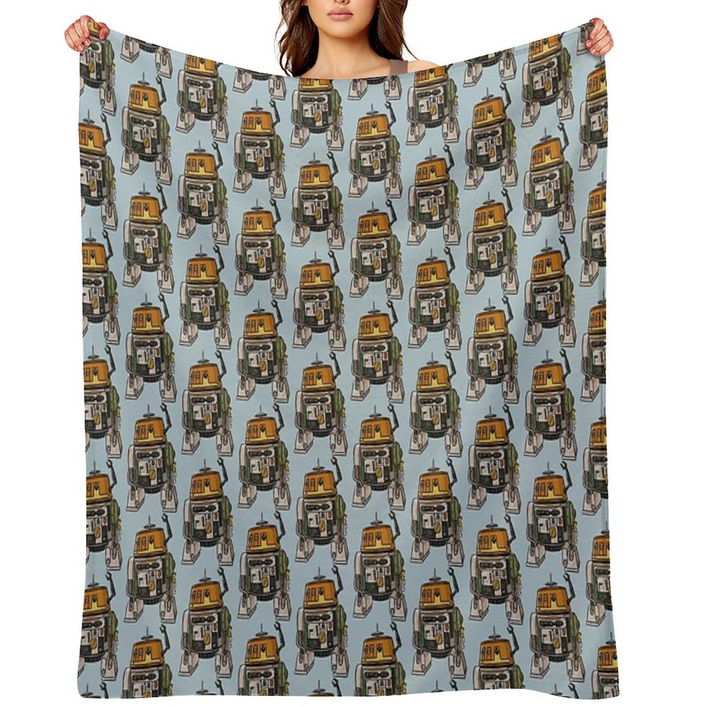 Best Gifts For Men And WomenRebel Toons Chopper Throw Blanket