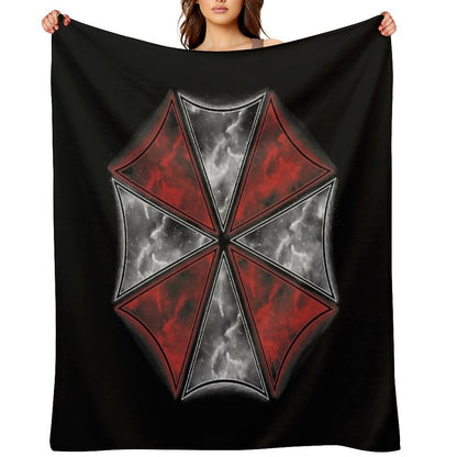 Smoke Umbrella Throw Blanket