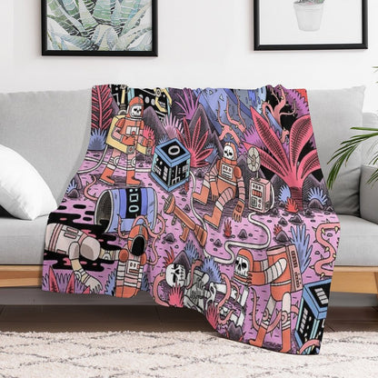 Chaos Throw Blanket