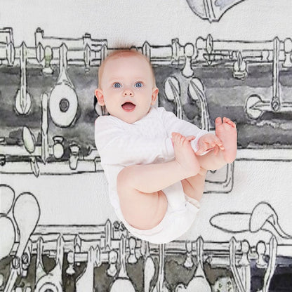 The Oboe Throw Blanket