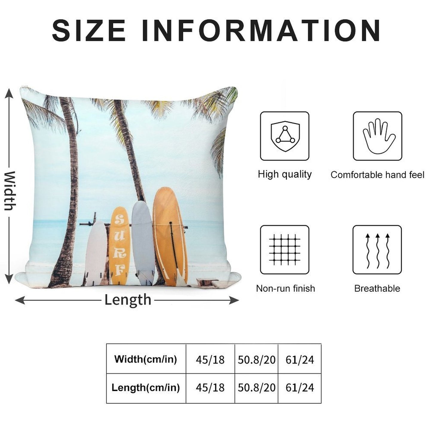 Choose Your Surfboard Soft Style Accent Throw Pillow