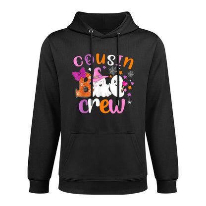 Cousin Boo Crew Halloween Matching Shirts Halloween Cousin Cotton-Polyester Blend Hoodie