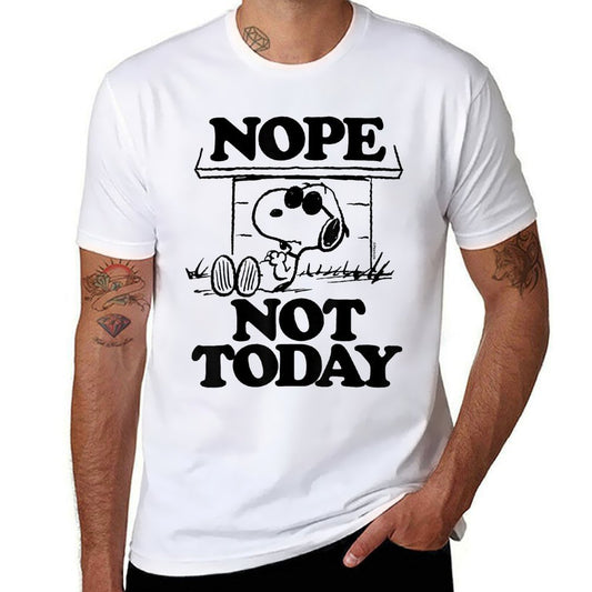 Peanuts - Joe Cool Nope Not Today  Vintage-inspired T-Shirt