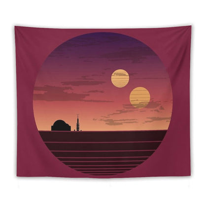 The Binary Sunset Tapestry