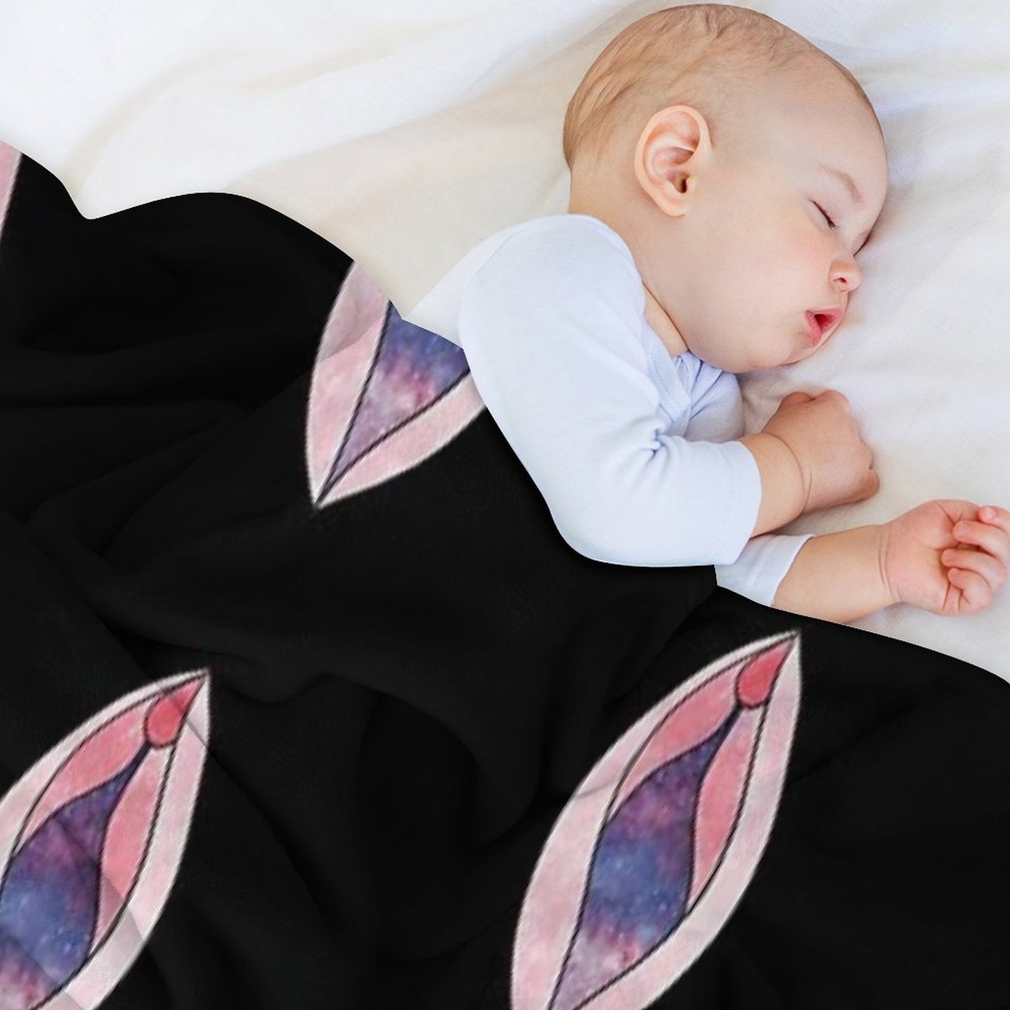 Galaxy Vulva Throw Blanket