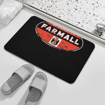 Farmall Tractor Mc Cormick Bath Mat
