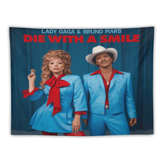 Die With A Smile Tapestry