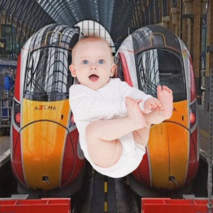 LNER Azuma Trains at Kings Cross Throw Blanket