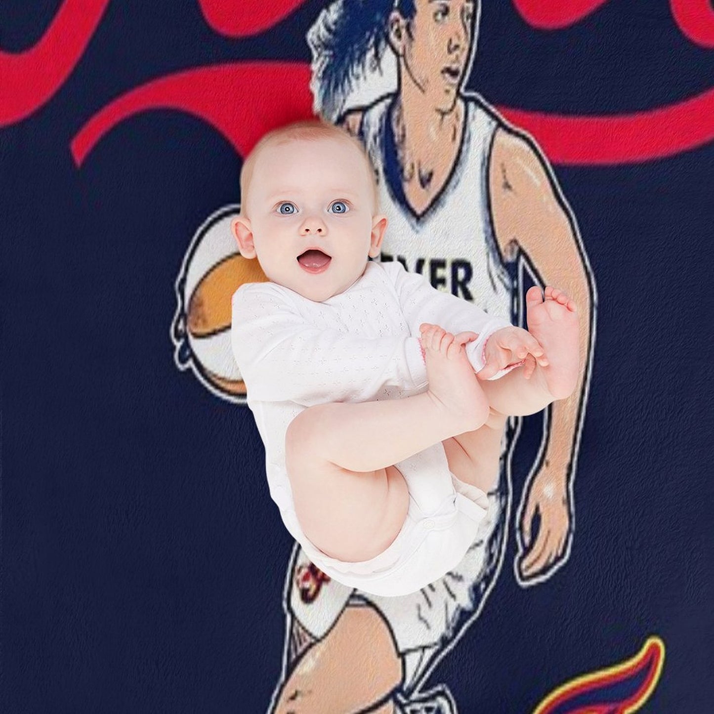 Caitlin Clark 22 Throw Blanket