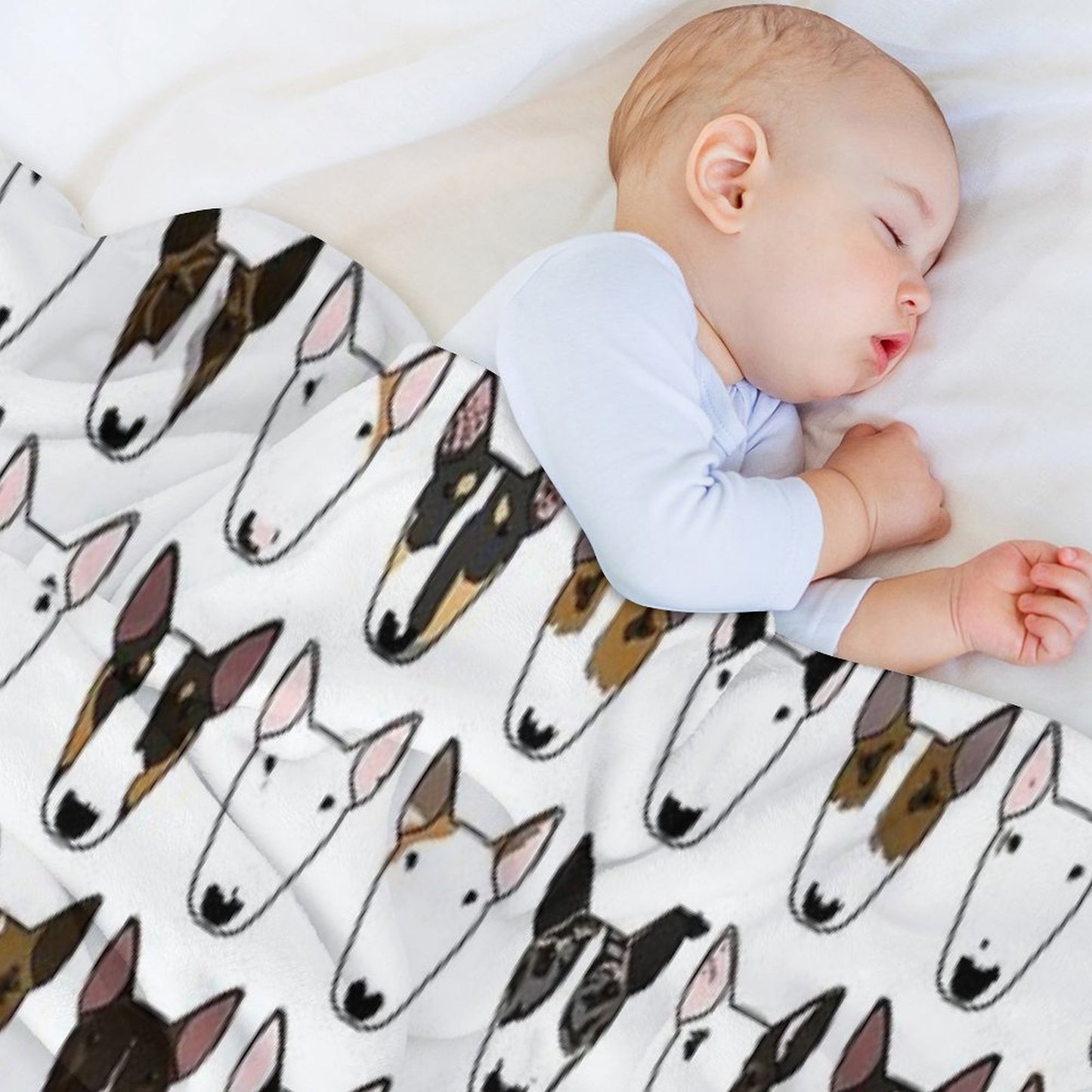 A Metre Of Bullies Throw Blanket