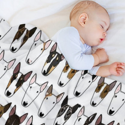 A Metre Of Bullies Throw Blanket