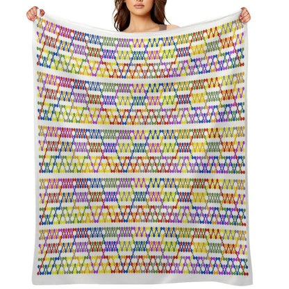 Bell Ringer Stedman Triples Bell Ringing Method Throw Blanket