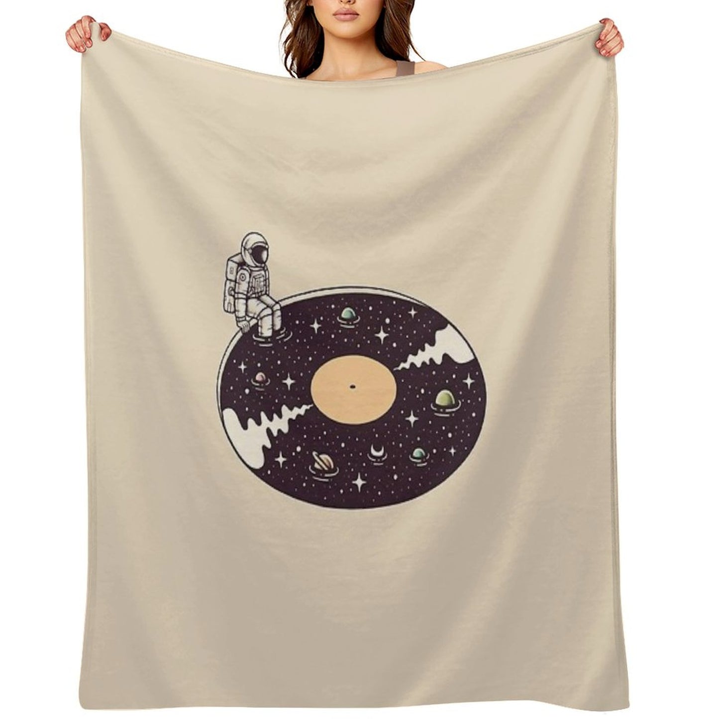 Cosmic Sound Throw Blanket