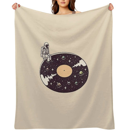 Cosmic Sound Throw Blanket