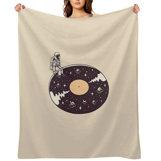 Cosmic Sound Throw Blanket