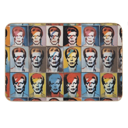Warhol Bowie Bath Mat