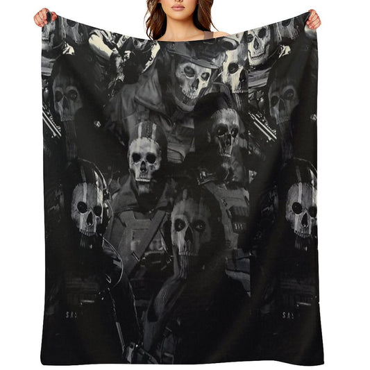 Simon Ghost Riley Throw Blanket