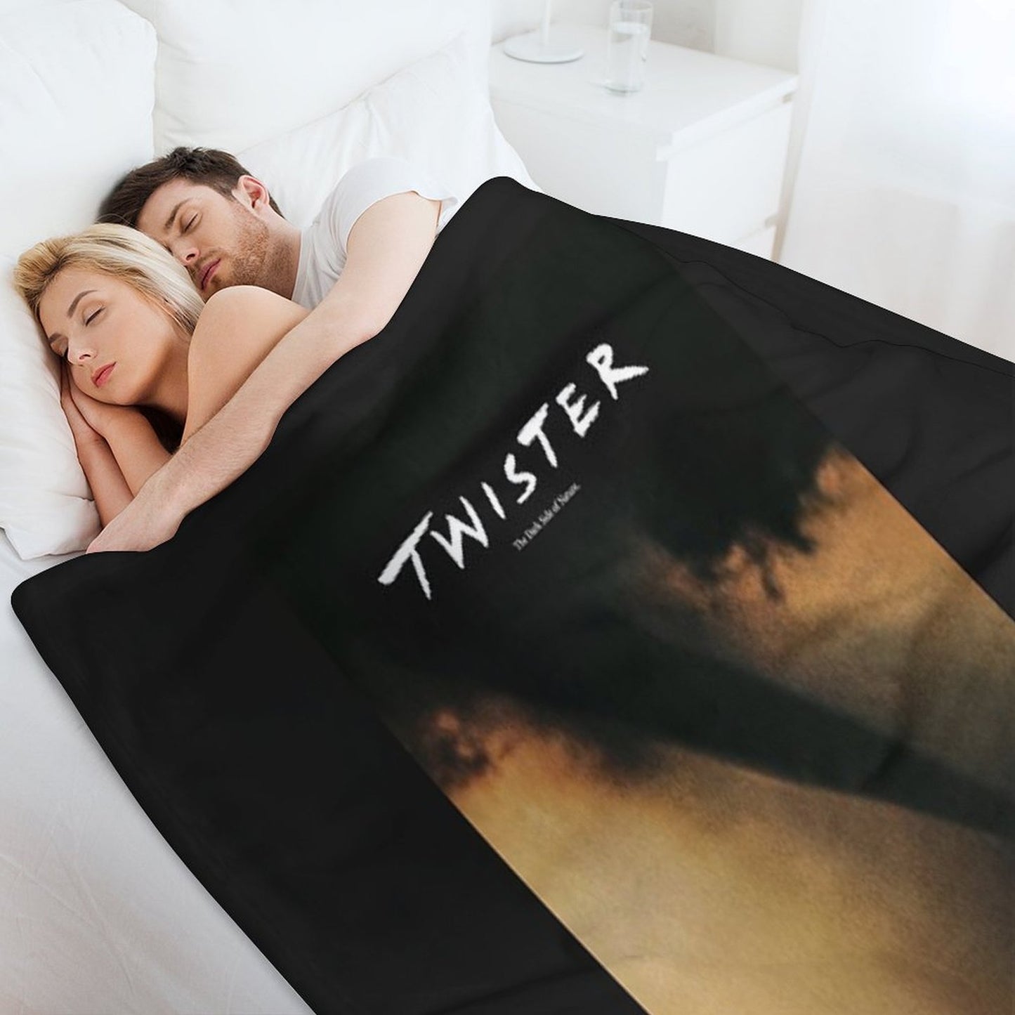 Mans Twister 1996 Movie Fashion Leisure Round Neck Throw Blanket