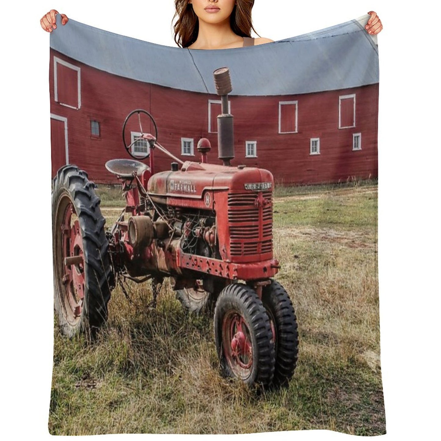 Two Old Reds Throw Blanket
