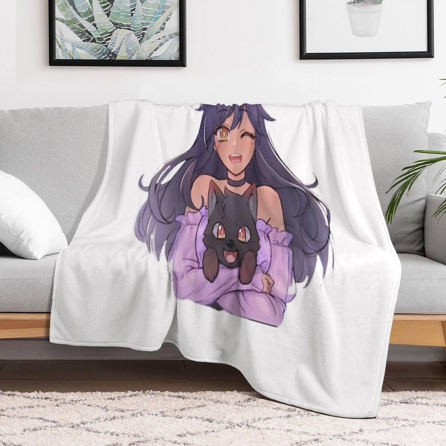 Aphmau Throw Blanket
