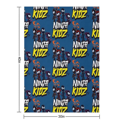 Ninja Kidz Throw Blanket