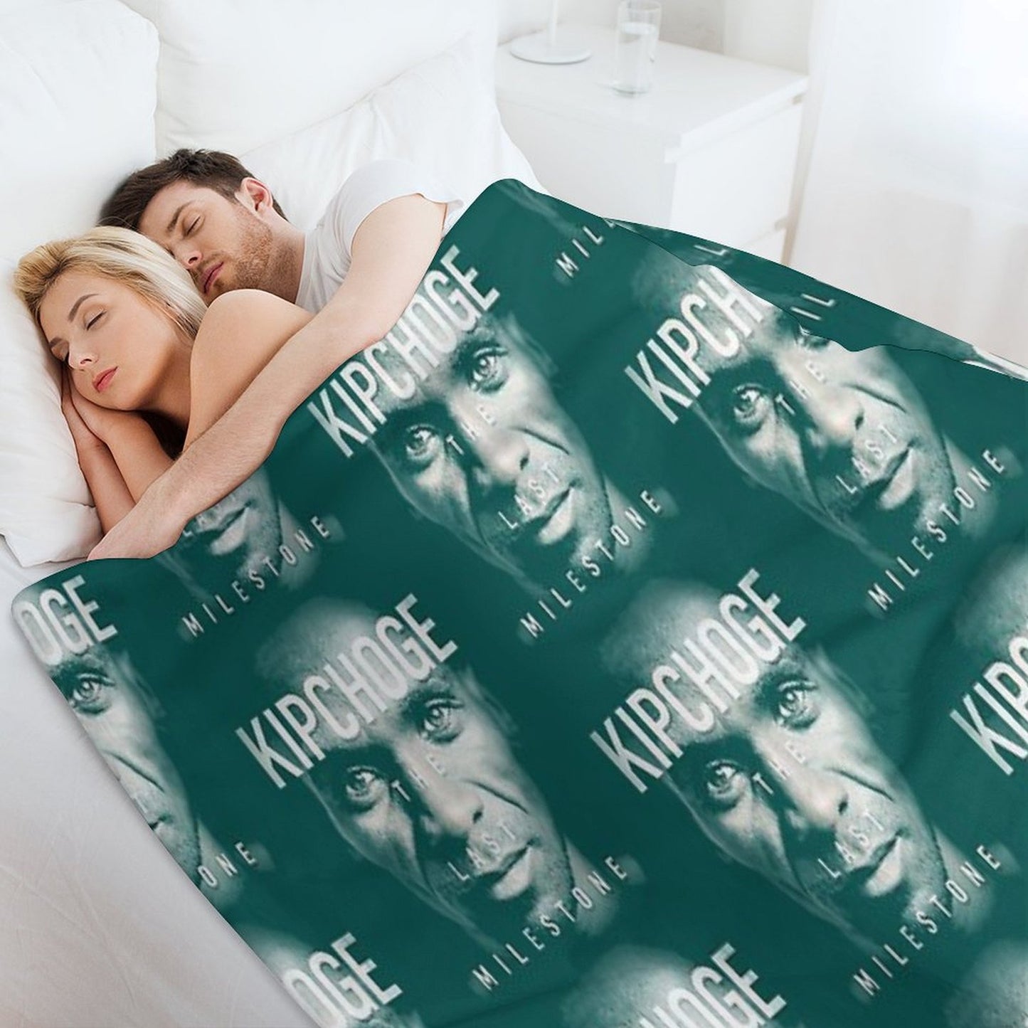 Kipchoge The Last Milestone Throw Blanket