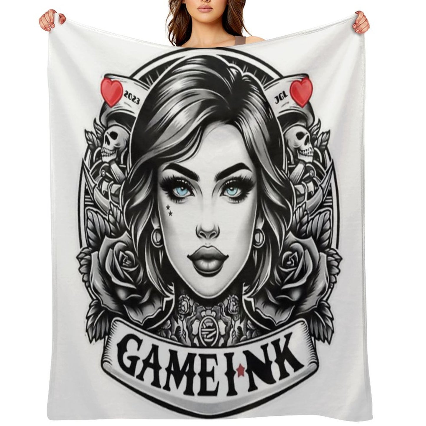 Gameink Throw Blanket