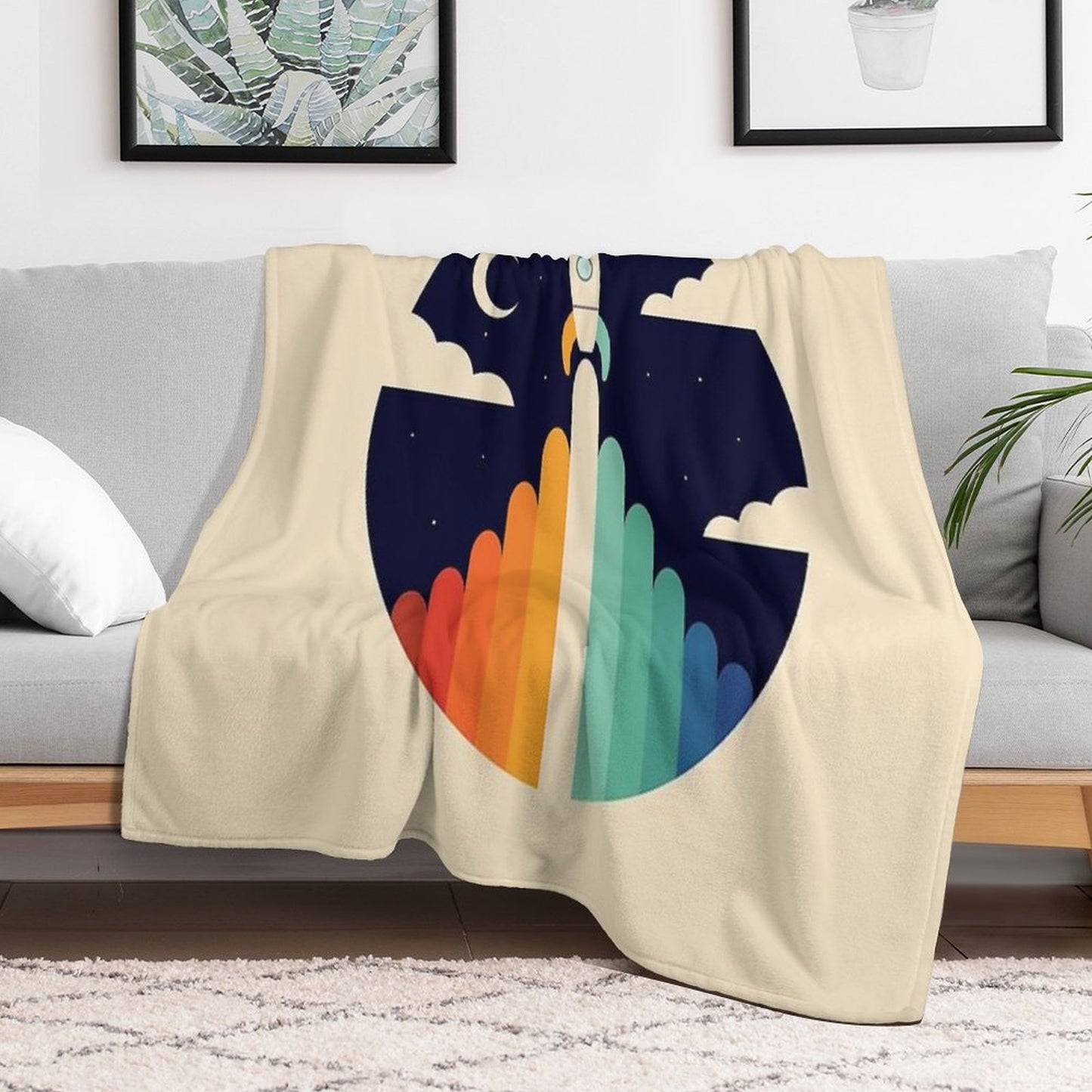 Up Throw Blanket