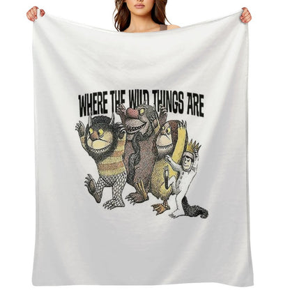 Where The Wild Things Are T-ShirtWHERE THE WILD THINGS ARE Throw Blanket