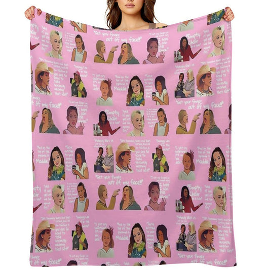 Dance Moms Quotes Throw Blanket
