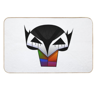 Goth Skull  Anti-Trip Bath Mat