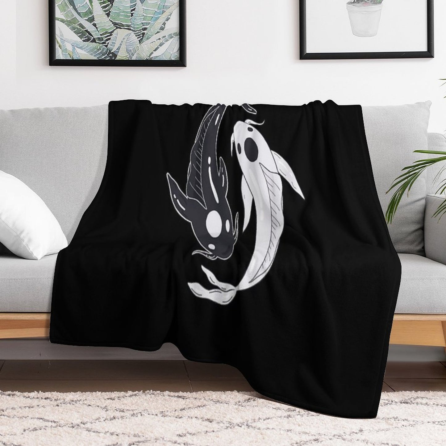 Tui And La Throw Blanket
