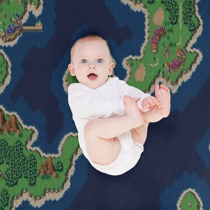 Chrono Trigger 1000 AD Throw Blanket