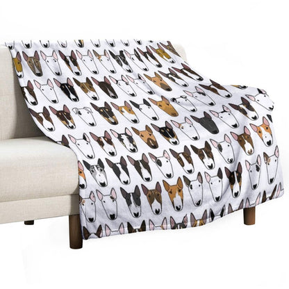 A Metre Of Bullies Throw Blanket