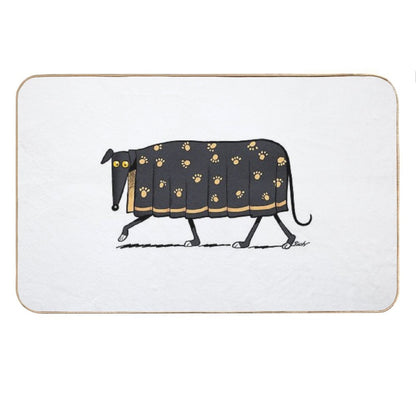 Hound of The Blankyvilles Bath Mat
