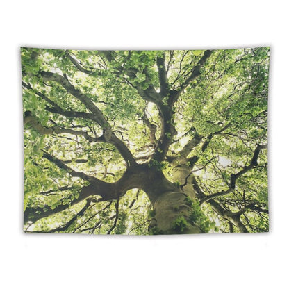 Under Your Skin  Under Your Skin  Summer Breeze In A Wilderness Fairytale Forest With A Tree Covered In Magic Sunlight Tapestry