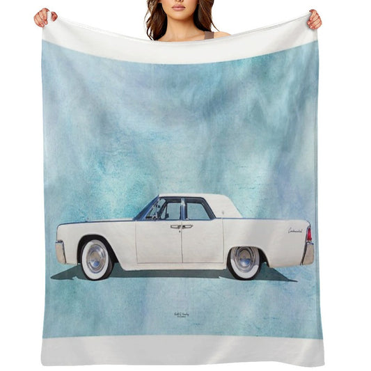 Lincoln Continental Throw Blanket