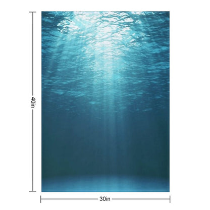Look at Under The Sea Throw Blanket