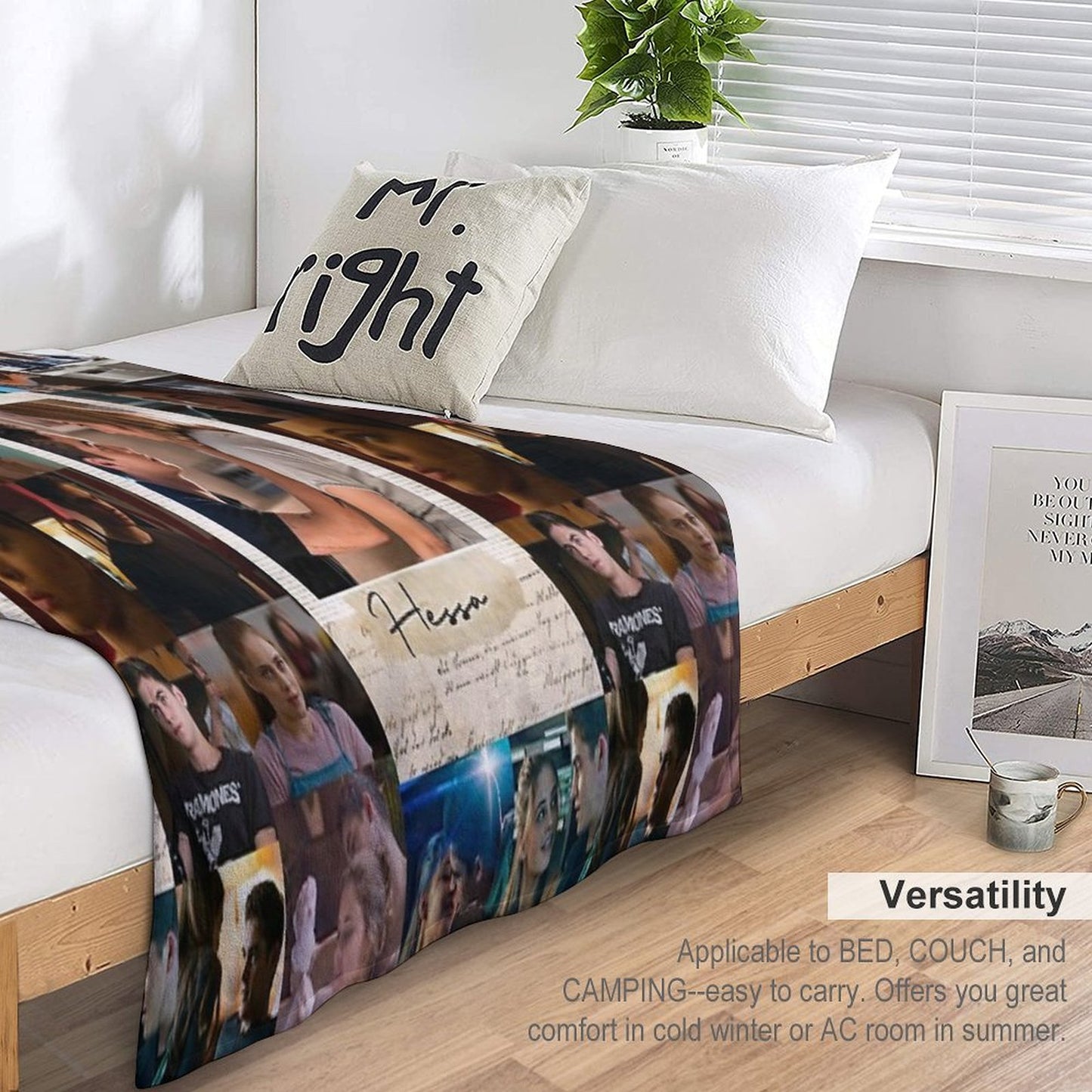 Hessa Collage Throw Blanket