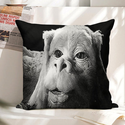 Falkor The Luck Dragon From The Neverending Story Design Linen Throw Pillow Cover