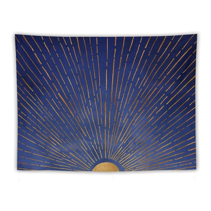 Indigo Sunset Tapestry