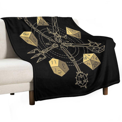 Dungeons & Dragons - Choose Your Weapon Throw Blanket