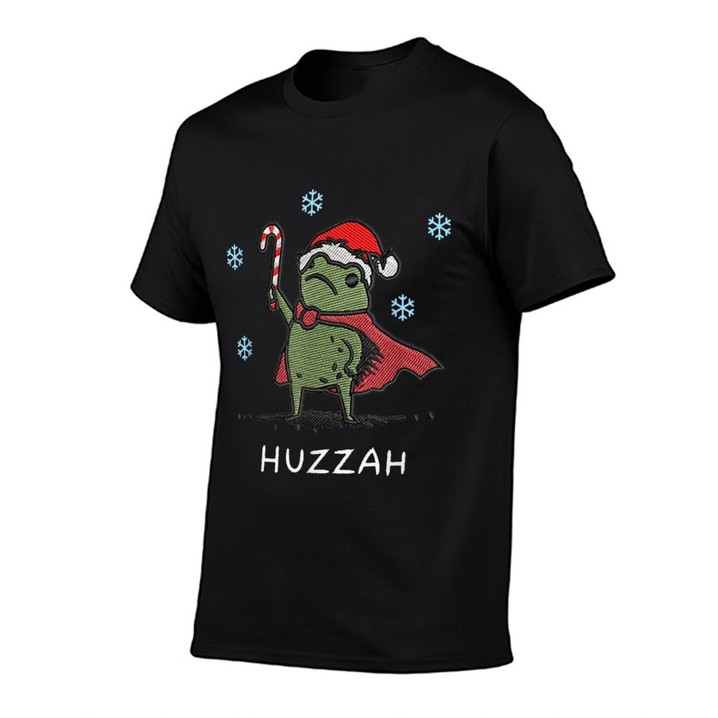 Huzzah Frog Knight Funny Sword Meme Quote Christmas  Trendy Pattern T-Shirt